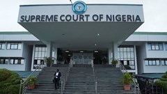 A man walks out of the Supreme Court of Nigeria in Abuja, Nigeria, 25 September 2025. Reuters/Marvellous Durowaiye