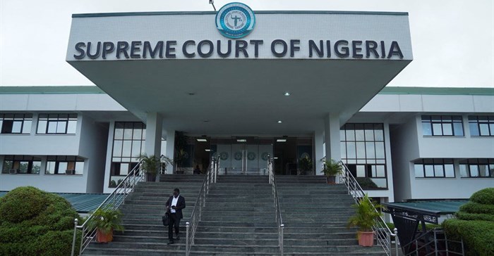 A man walks out of the Supreme Court of Nigeria in Abuja, Nigeria, 25 September 2025. Reuters/Marvellous Durowaiye