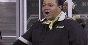 Marjorie Langa plays Gloria on Scandal!. Source: eTV.