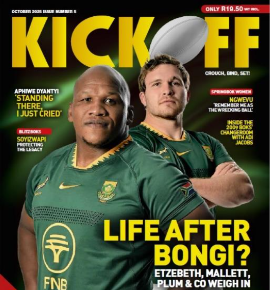 Five months after its relaunch, KickOff has re-emerged as South Africa’s leading multi-sport magazine (Image supplied)