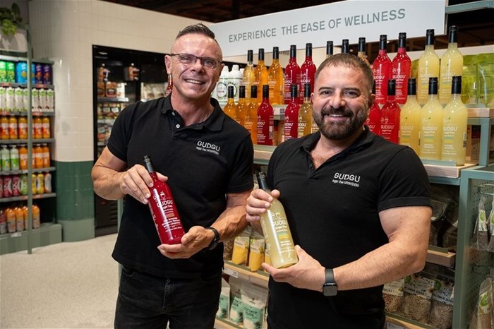 Pieter du Plessis and Viljoen de Kock, Gudgu co-founders. Image supplied