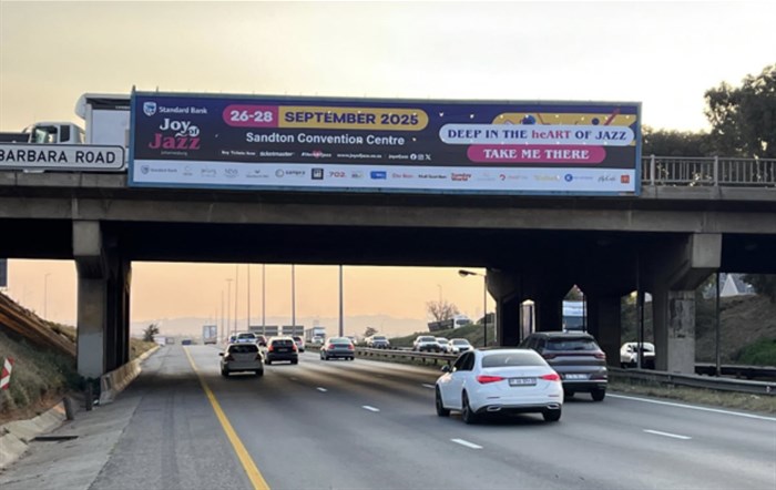 From billboards to stages: How OOH amplified Standard Bank Joy of Jazz 2025
