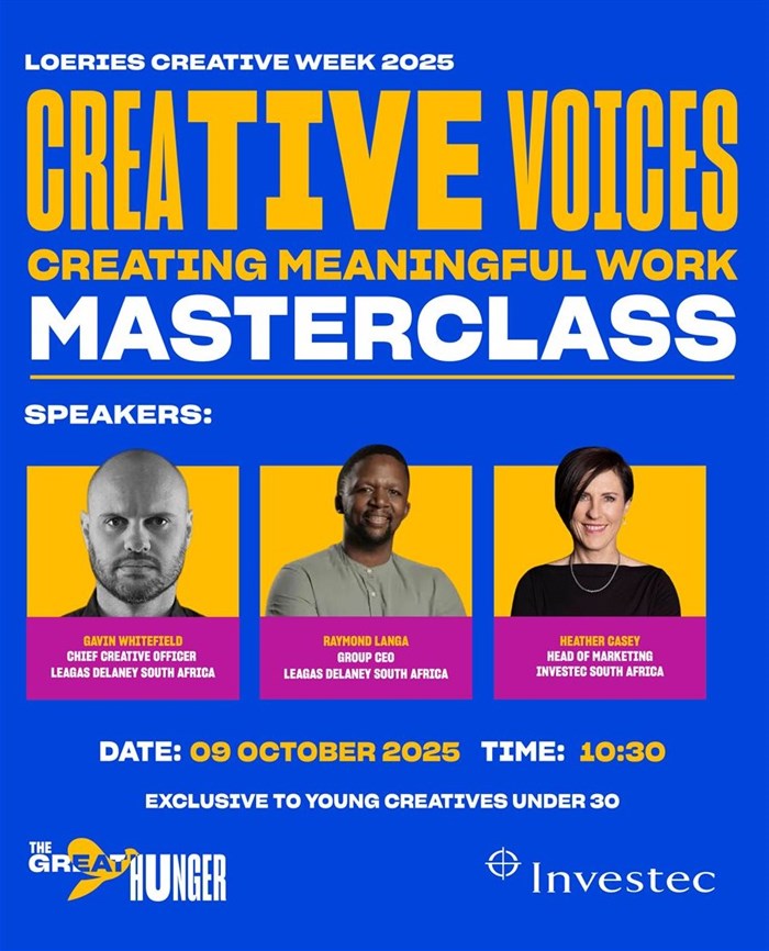 #Loeries Creative Week 2025 kicks off in Cape Town with shortlists announced