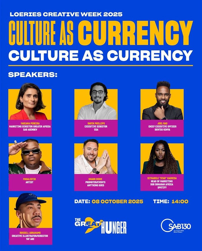 #Loeries Creative Week 2025 kicks off in Cape Town with shortlists announced