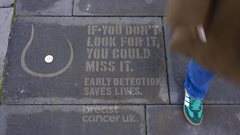 Joe Public turns street studs into street nipples for Breast Cancer UK