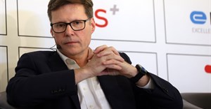 Anglo American CEO Duncan Wanblad delivering the keynote address on day one of the Joburg Indaba 2025. Image supplied.