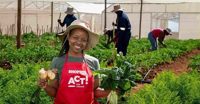 The Ekuqaleni Genisis Farm, founded by Nomxoliswa Makhabane, is one of almost 300 community food gardens Shoprite supports. Image supplied