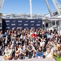 Sixty (60) young women in advertising and marketing connected with industry leaders in the sky on the iconic Cape Wheel at the V&A Waterfront during Loeries Creative Week 2025 as part of Open Chair’s Friends in High Places in partnership with KFC Africa (Image supplied)