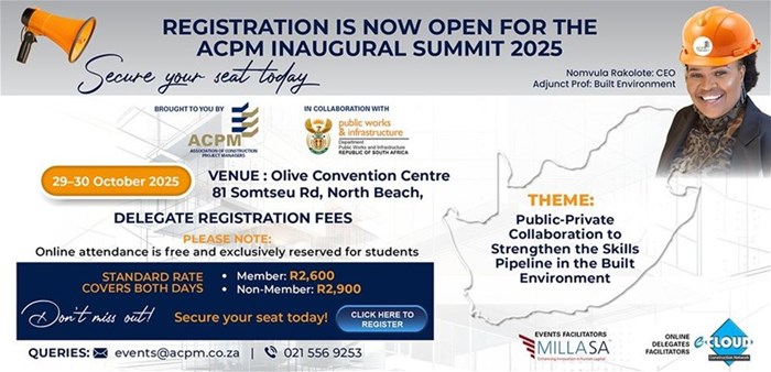 Inaugural ACPM Summit 29-30 October 2025, Olive Convention Centre, Durban