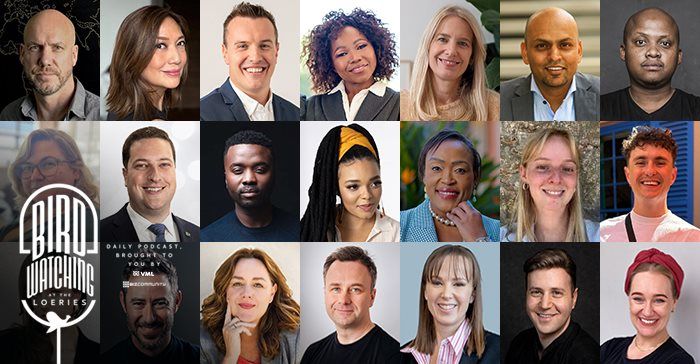 Catch up on the VML Birdwatching at The Loeries podcasts (Image: Lesley Svenson © Bizcommunity)