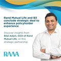 Rand Mutual Life and B3 conclude strategic deal to enhance policyholder experience