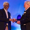 Dr Mavuso Msimang received the Eco-Logical Intelligence Lifetime Achievement Award. Image supplied.