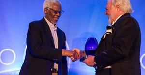 Dr Mavuso Msimang received the Eco-Logical Intelligence Lifetime Achievement Award. Image supplied.