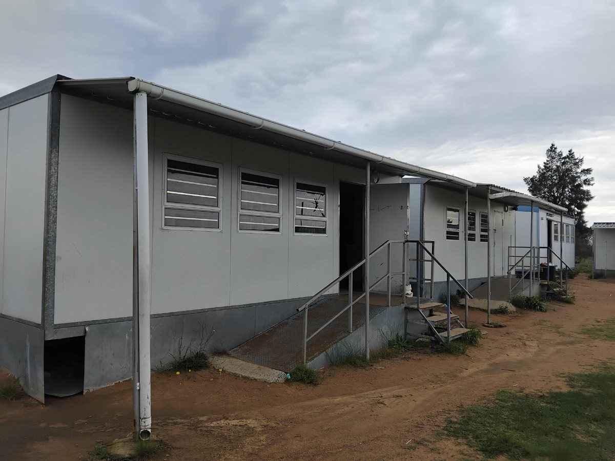 Inkosi Thathezakhe Special School in the Mzinyathi District will stay closed until its needs are fully met, says Dudu Moloi, chair of the School Governing Body. Photo: Bongane Motaung / GroundUp