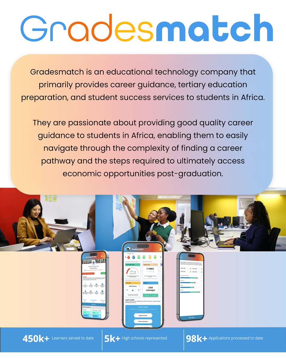 Double-digit growth as Gradesmatch transforms Africa&#x2019;s school-to-career pipeline