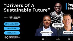The Impact Series by Thinkerneur presents: Drivers Of A Sustainable Future