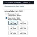 Amazon South Africa launches time slot delivery service
