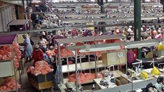 Source: K. Kendall via | A textile factory in Lesotho.