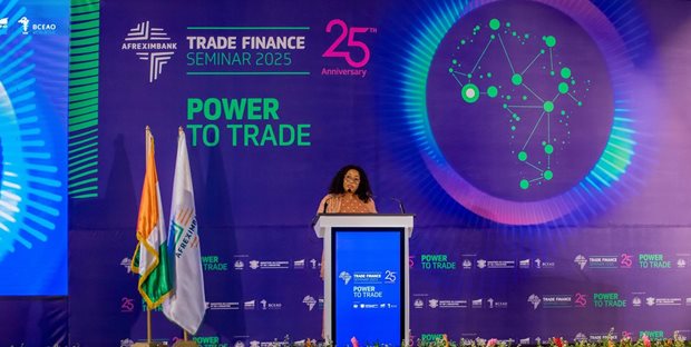 Source: Supplied. Gwen Mwaba, Managing Director: Trade Finance and Correspondent Banking; Afreximbank