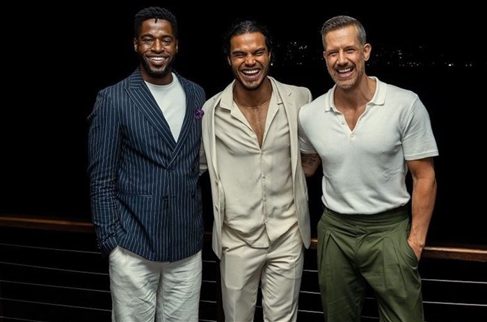 L to R: Top Billing Reunion Special presenters - Fezile Mkhize, Ryle de Mornay, Jonathan Boynton-Lee. Image supplied