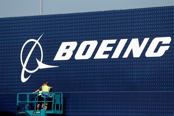 A Boeing logo is seen before the opening of the 55th International Paris Airshow at Le Bourget Airport near Paris, France, 13 June 2025. Reuters/Benoit Tessier/File Photo