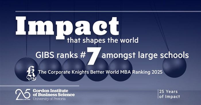 Gibs rises to #23 globally in Corporate Knights Better World MBA ranking