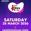 Galaxy KDay 2026 revealed: Sandringham Farm takes centre stage as the new festival home