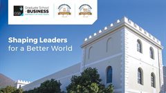 The University of Cape Town MBA cements its position as a global leader in teaching sustainability and impact