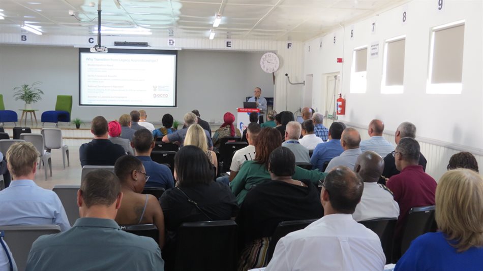 Mr Jeremy Schuster addresses Employers about the changing TVET Landscape.