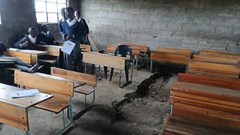 Some learners have given up hope that their promised new school will ever be built. Photos: Nombulelo Damba-Hendrik / GroundUp