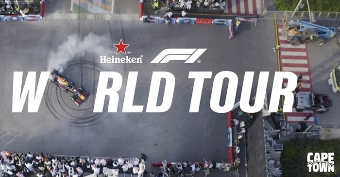 Heineken World Tour: Cape Town's streets turn into a Formula 1 frenzy