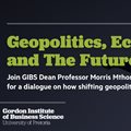 Geopolitics, fragmentation and the future of growth with Prof. Morris Mthombeni and Prof. Jeffrey Sachs