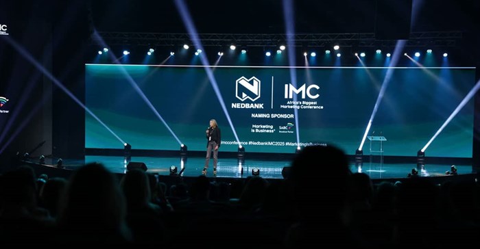 Dale Hefer, CEO of the Nedbank IMC on stage at this year's Nedbank IMC. The official 2025 Nedbank IMC White Paper has been released (Image source: © IMC)