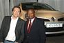 Guillaume Sicard (Renault Sa VP Marketing) & Bantu Holomisa