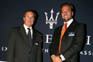Alessandro Cevese - Ambassador of Italy, Umberto Cini - Maserati Area Manager Middle East and Africa