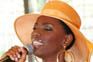 Lira entertaining guests in Cape Town