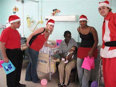 Popcorn brings hospital cheer