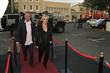 David Tullis And Nici Stathacopolos [Loeries board member], on the red carpet