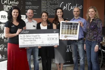 Col'Cacchio pizzeria hands over dough