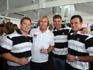 John Smit, Schalk Burger, Johann Muller and Bismarck du Plessis.