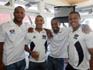 Yaya Hartzenberg, Gio Aplon, Fabian Juries and Juan de Jongh (all Vodacom Stormers).