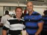 John Smit (Captain - Sharks) and Nathan Sharpe (Captain - Western Force).