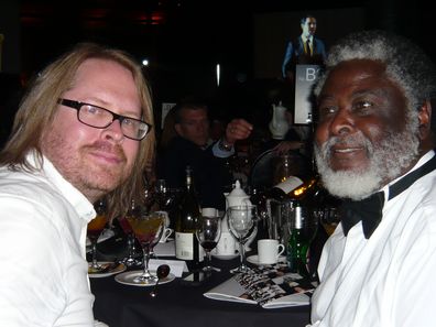 Damon Stapleton, Executive Creative Director and Wilf Mbanga, Editor of The Zimbabwean