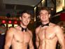 Topless barmen at V&A Waterfront
