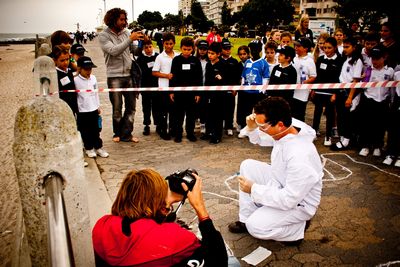 Cape Town's "Rhino Patrol" hits the streets