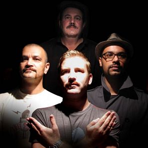 Winners of the Movember creepiest moustaches was won by
Net#work team (top) Clinton Mitri, (left) Quentin Arendse, (right) Lance
Daniels and (front) Matt Riley.