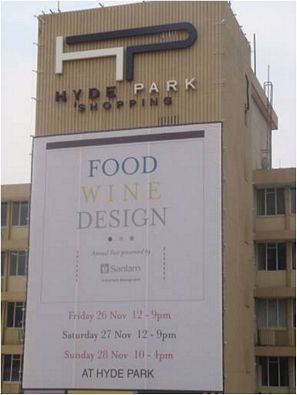 Marie Claire pop-up store in Johannesburg