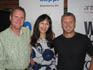 Celebrity chef Justin Bonello (left), Graeme Futter Marketing Manager, Sappi and Caroline Coughlan Marketing Manager, Antalis