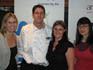 Tracie Green of DNA Print, Eric Berullier of Capsicum Culinary Studio, Barbara de Kock of Juiced Media and Maria Criticos of Graphicos