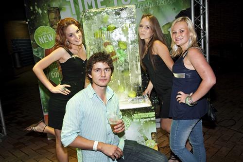 Southern Comfort melts Hatfield Square